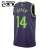 Barn New Orleans Pelicans Tröja Brandon Ingram Nike 2024-25 City Edition Lila Swingman